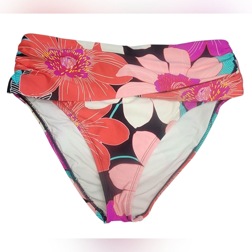 La Blanca Banded Swim Bottoms, Womens 6